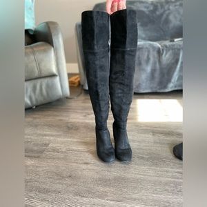 Call it spring thigh high suede boots